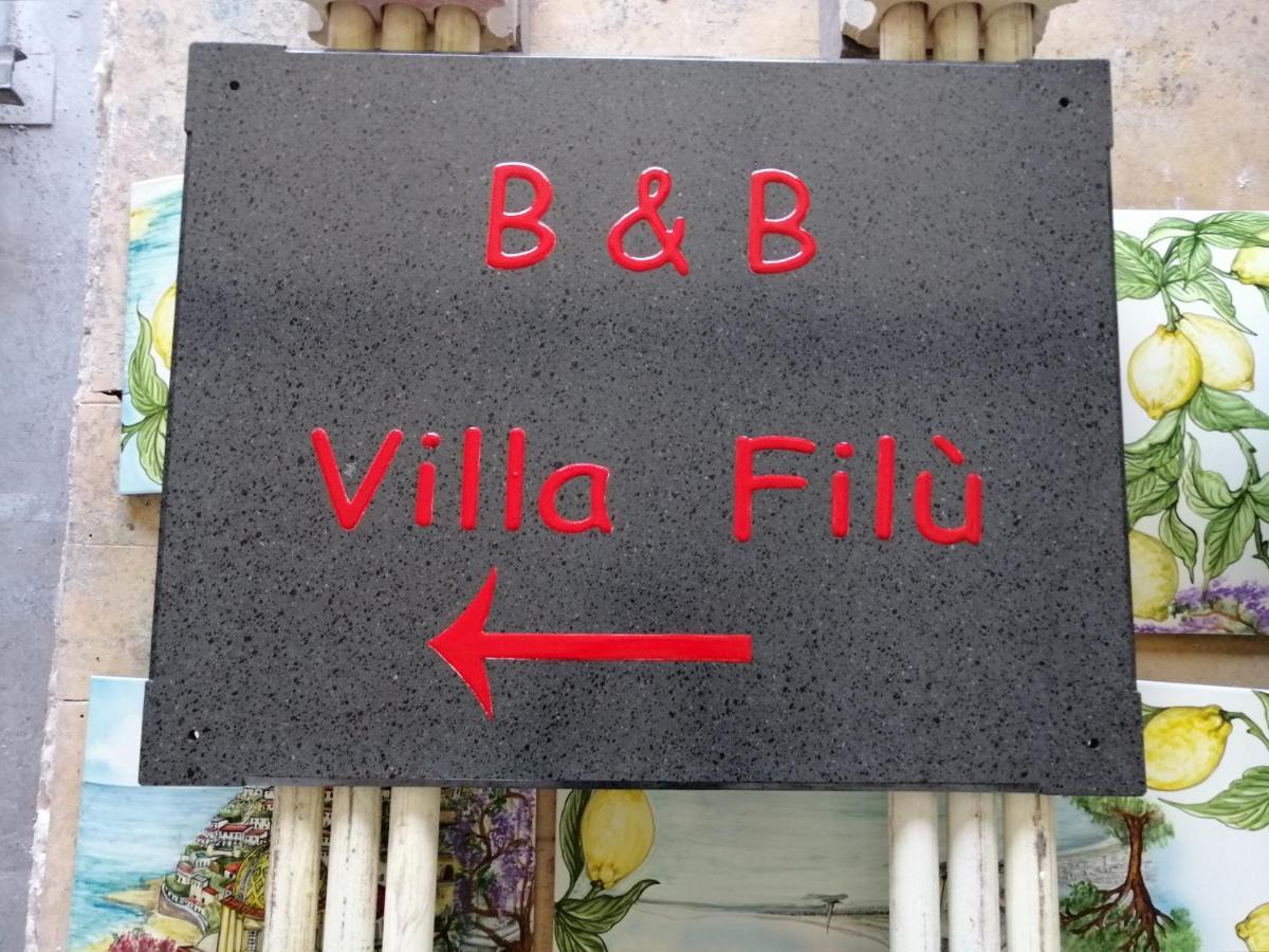 B&B Villa Filù Portici Esterno foto